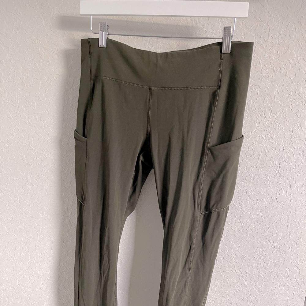 Dark green Lululemon pants